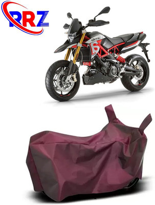RRZ Waterproof Two Wheeler Cover for Aprilia(Dorsoduro 900, Maroon)