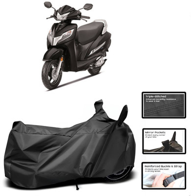 WMIZEXA Two Wheeler Cover for Honda(Black)