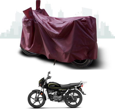 GOSHIV-car and bike accessories Waterproof Two Wheeler Cover for Hero(Splendor Plus, Maroon)