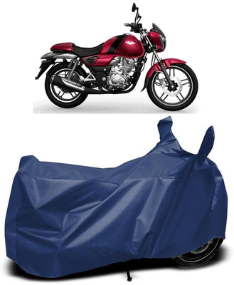 AASHTIK MART Two Wheeler Cover for Bajaj(V12, Blue)