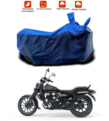 Mdstar Waterproof Two Wheeler Cover for Bajaj(Avenger 400, Blue, Blue)