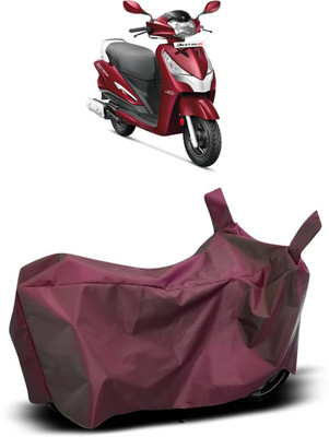 RM Collections Waterproof Two Wheeler Cover for Hero(Destini 125, Maroon)