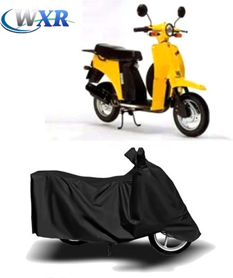 WXR Waterproof Two Wheeler Cover for Bajaj(Sunny, Black)