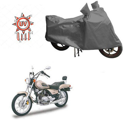 DeepShakshi AUTOMOTIVE Waterproof Two Wheeler Cover for Yamaha(Enticer, Grey)