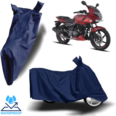 Autoinnovation Waterproof Two Wheeler Cover for Bajaj(Pulsar 250, Blue)