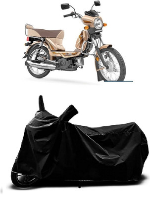 VESMEI Two Wheeler Cover for TVS(XL 100 Heavy Duty, Black)
