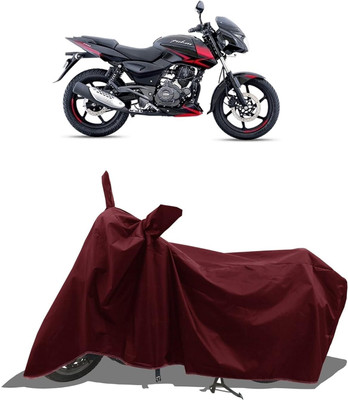 KEDIT Two Wheeler Cover for Bajaj(Pulsar 150 BS6, Maroon)