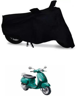 APNEK Waterproof Two Wheeler Cover for Vespa(VXL BS6, Black)