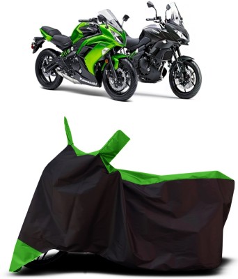 VESMEI Two Wheeler Cover for Kawasaki(Versys X 300, Green)