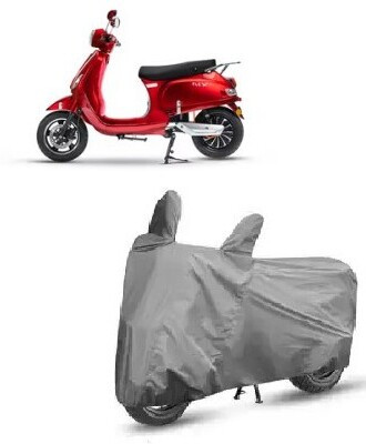 Tritika Waterproof Two Wheeler Cover for Kinetic(Nova, Grey)