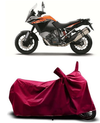 Coxtor Waterproof Two Wheeler Cover for KTM(1050 Adventure, Maroon)