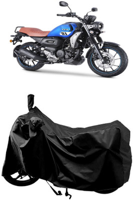 MMSSTAR Waterproof Two Wheeler Cover for Yamaha(FZ-X, Black)