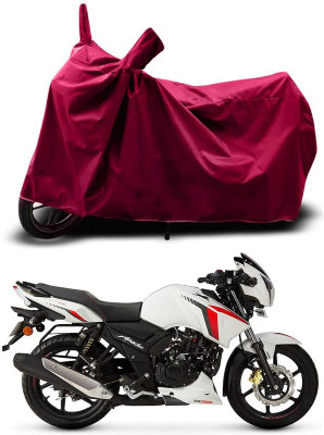 KEDIT Two Wheeler Cover for TVS(Apache RTR 165 RP, Maroon)