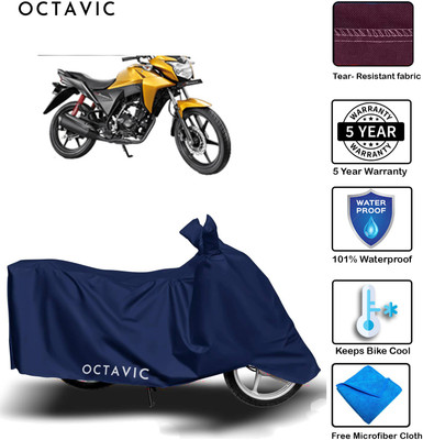 AUTOCAD Waterproof Two Wheeler Cover for Honda(CB Twister, Blue)