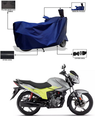 CODOKI Waterproof Two Wheeler Cover for Hero(Glamour Blaze, Blue)
