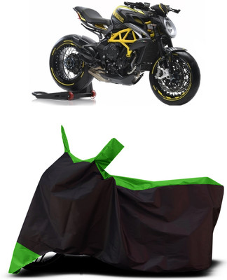 VESMEI Two Wheeler Cover for MV Agusta(Dragster800 RR, Green)