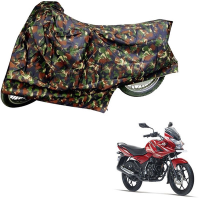DeepShakshi AUTOMOTIVE Waterproof Two Wheeler Cover for Bajaj(Discover 150 f, Multicolor)