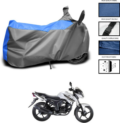 DeepShakshi AUTOMOTIVE Two Wheeler Cover for Yamaha(SZ X, Grey, Blue)