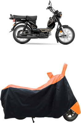 Coxtor Waterproof Two Wheeler Cover for TVS(XL 100 Heavy Duty, Orange)