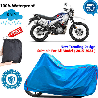 OliverX Waterproof Two Wheeler Cover for Hero(MotoCorp XPulse 200T, Blue)
