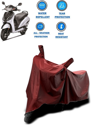 CODOKI Waterproof Two Wheeler Cover for Honda(Activa 5G, Maroon)