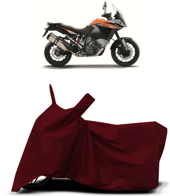 VESMEI Two Wheeler Cover for KTM(1050 Adventure, Red)