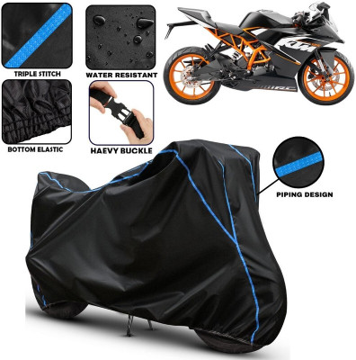 BOTAUTO Two Wheeler Cover for KTM(RC 125, Black)