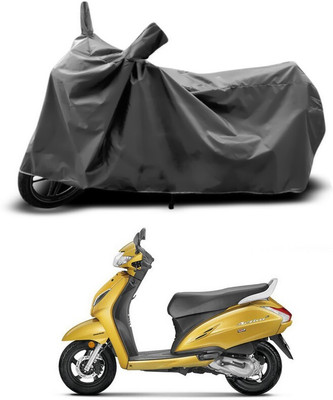DeepShakshi AUTOMOTIVE Two Wheeler Cover for Honda(Activa 6G, Grey)