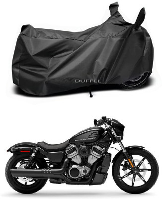Duffel Two Wheeler Cover for Harley Davidson(Forty Eight, Black)