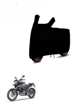 DeepShakshi AUTOMOTIVE Two Wheeler Cover for Bajaj(Pulsar NS-160, Black)