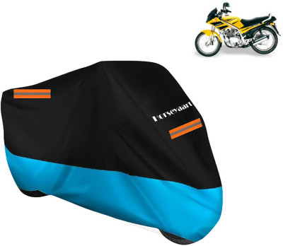 Horseyaart Waterproof Two Wheeler Cover for Kinetic(GF Lazer, Blue)