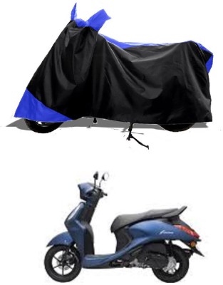 GROFATIK Two Wheeler Cover for Yamaha(Fascino 125 FI, Blue)