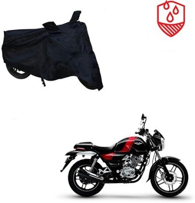 MMSSTAR Waterproof Two Wheeler Cover for Bajaj(V 150, Black)