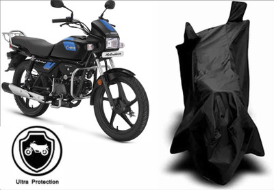 RM Collections Waterproof Two Wheeler Cover for Hero(Splendor Pro, Black)