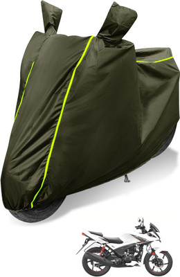 MOCKHE Waterproof Two Wheeler Cover for Hero(Ignitor, Green)