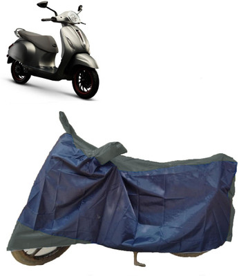 ANTOFY Two Wheeler Cover for Bajaj(Urbanite Chetak, Multicolor)