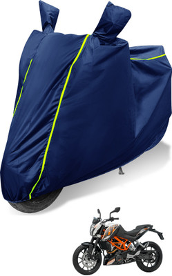 Auto Hub Waterproof Two Wheeler Cover for KTM(Duke 390, Blue)