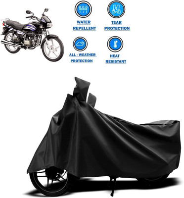 DeepShakshi AUTOMOTIVE Two Wheeler Cover for Hero(Splendor Pro, Black)