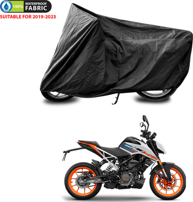 PAGORA Waterproof Two Wheeler Cover for KTM(125 Duke, Black)