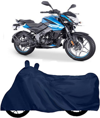 ROYAL AUTO MART Waterproof Two Wheeler Cover for Bajaj(Pulsar NS125, Blue)