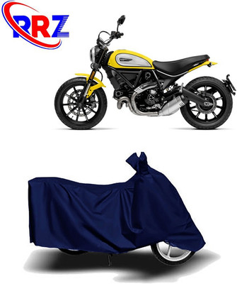 RRZ Two Wheeler Cover for Ducati(Scrambler, Blue)