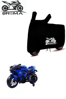 OliverX Waterproof Two Wheeler Cover for Kawasaki(Ninja, Black)