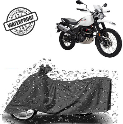 ROYAL AUTO MART Waterproof Two Wheeler Cover for Hero(Xpulse 200T, Grey)