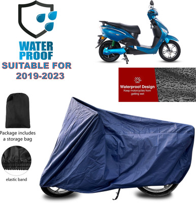 GOSHIV-car and bike accessories Waterproof Two Wheeler Cover for Hero(Blue)