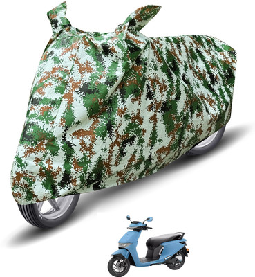 Auto Hub Waterproof Two Wheeler Cover for Honda(Activa, Green)