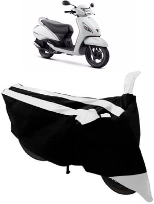 DeepShakshi AUTOMOTIVE Waterproof Two Wheeler Cover for TVS(Jupiter, White)