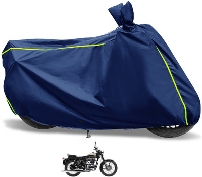 Euro Care Waterproof Two Wheeler Cover for Royal Enfield(Standard 350, Blue)