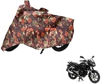 B R Enterprisez Waterproof Two Wheeler Cover for Bajaj(Pulsar 150, Multicolor)