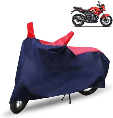 Mdstar Waterproof Two Wheeler Cover for Hero(Xtreme, Red, Blue)
