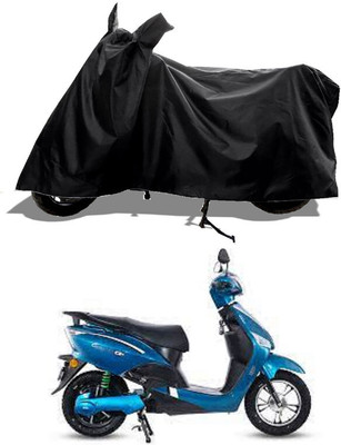 GROFATIK Two Wheeler Cover for Hero(Electric Optima Li, Black)